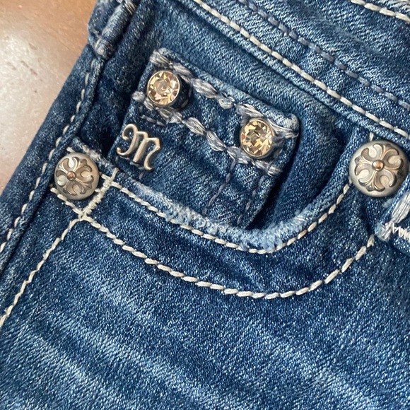 Miss Me girls Jean capris - Picture 3 of 5